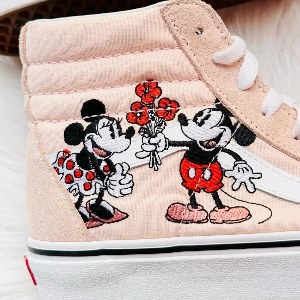 Vans X Disney Mickey & Minnie Sk8-Hi Sneakers - Picture 6 of 11